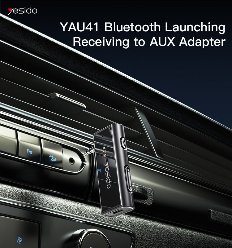Aux cable YESIDO YAU41 BLACK