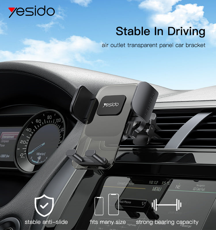 HOLDER YESIDO C163 Black