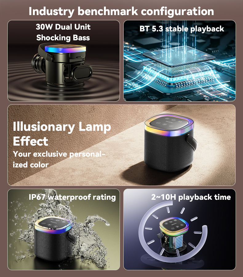 SPEAKER YESIDO YSW25 BLACK