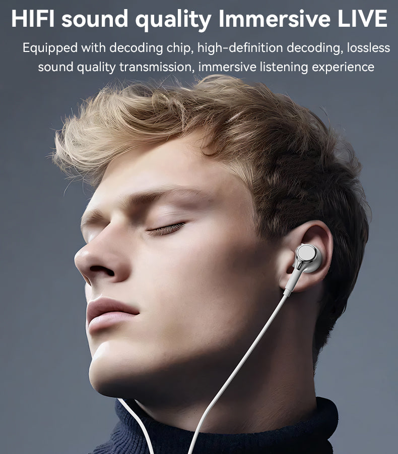 EARPHONE YESIDO YH53 BLACK