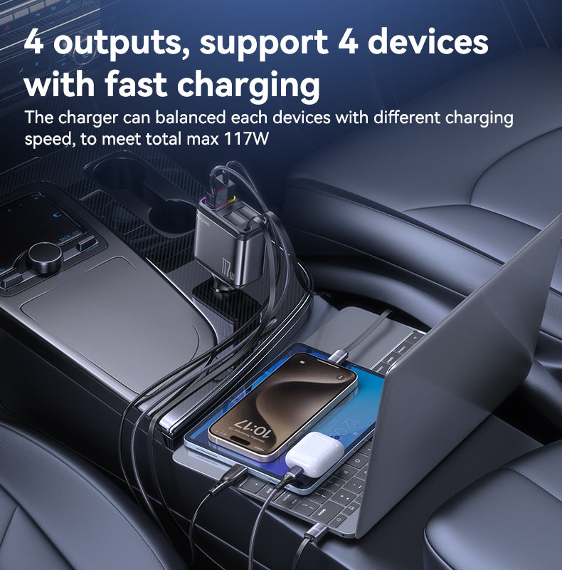 117W car charger Y63