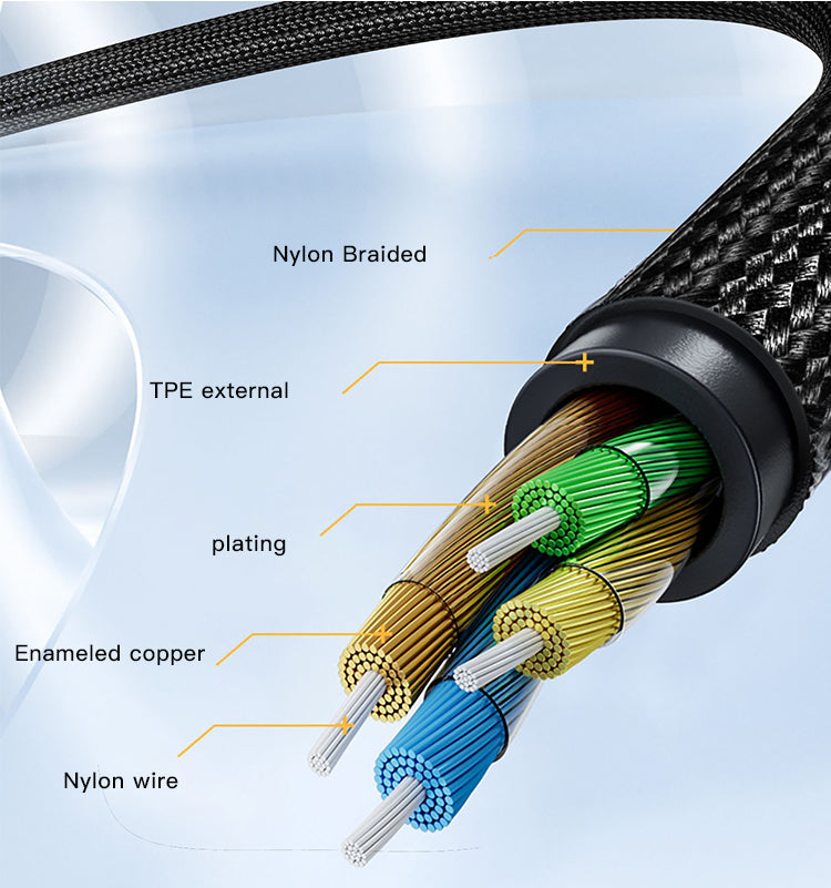 Aux cable YESIDO YAU37 BLACK