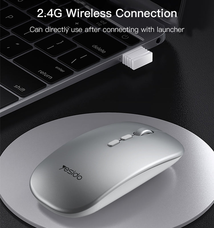 Mouse YESIDO KB15 WHITE