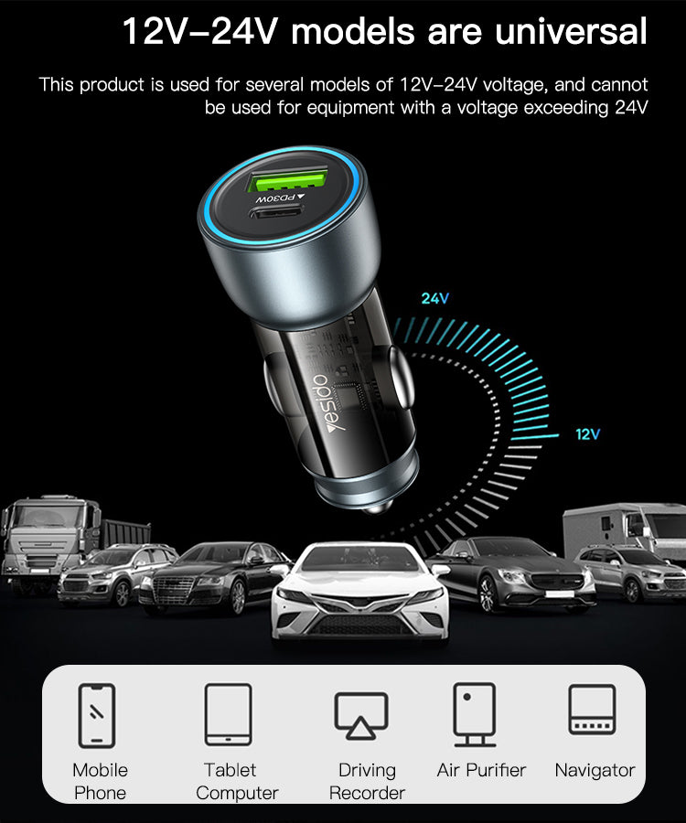 Fast car charger Y49