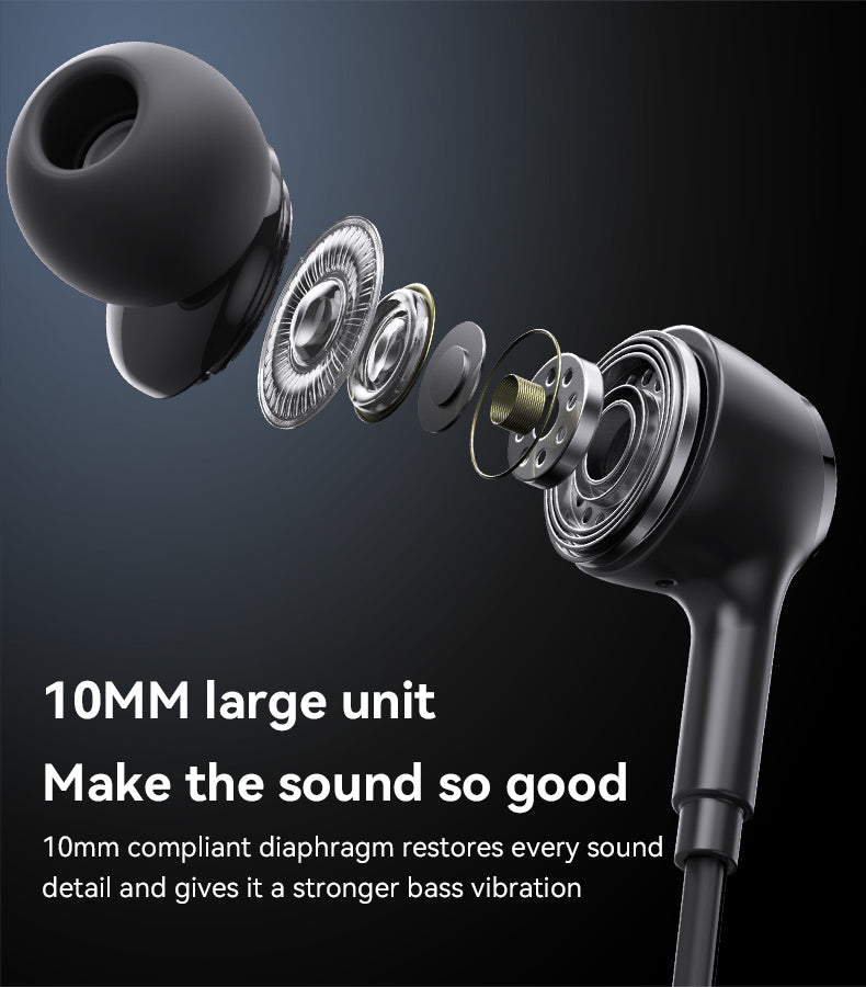 EARPHONE YESIDO YH53 BLACK