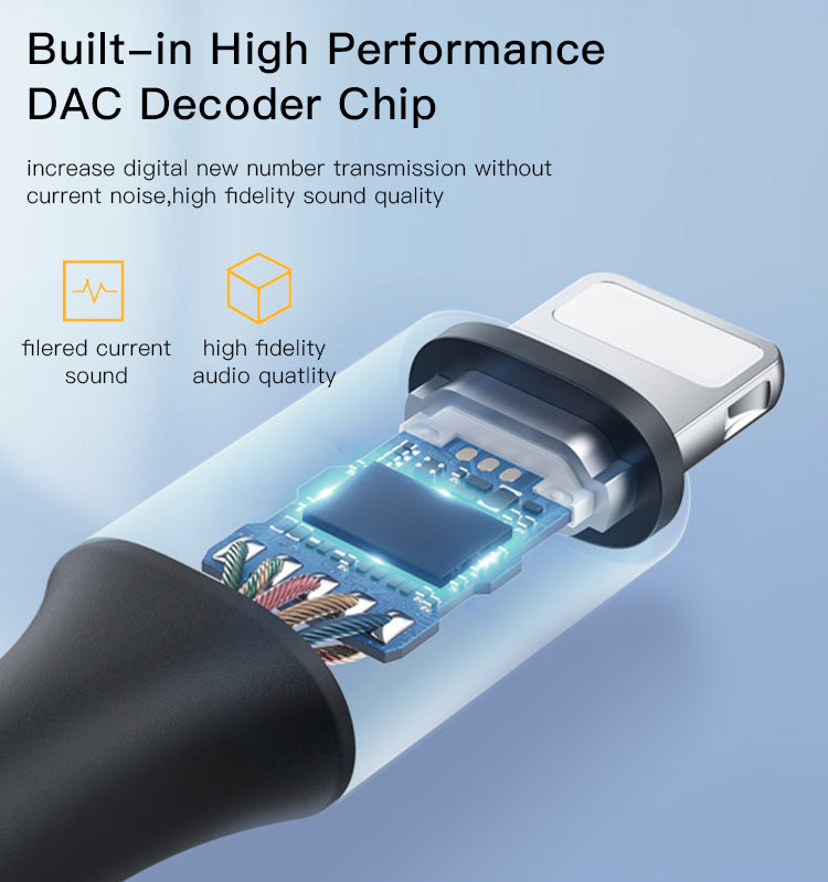 Aux cable YESIDO YAU35 BLACK