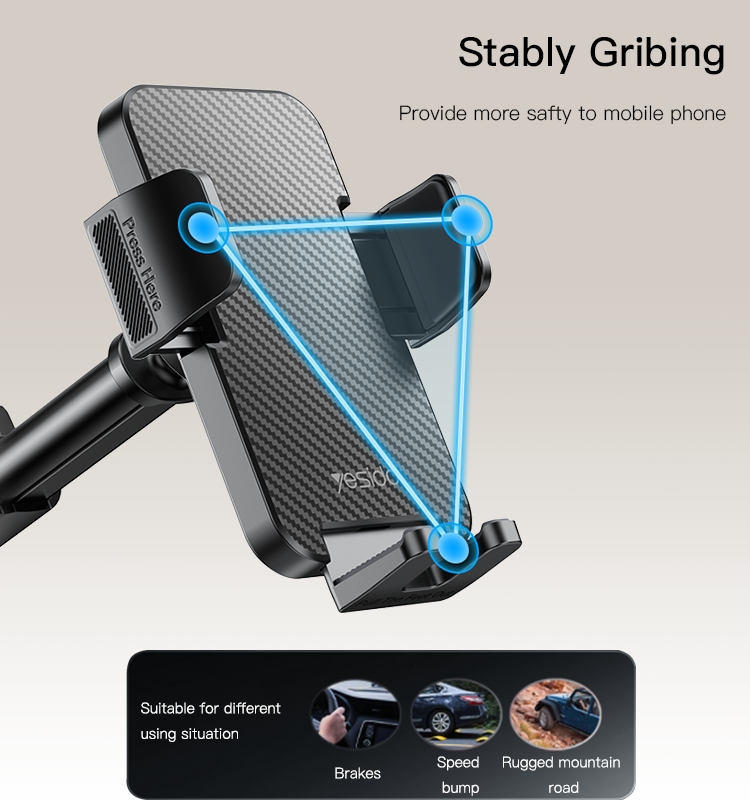 HOLDER YESIDO C173 Black