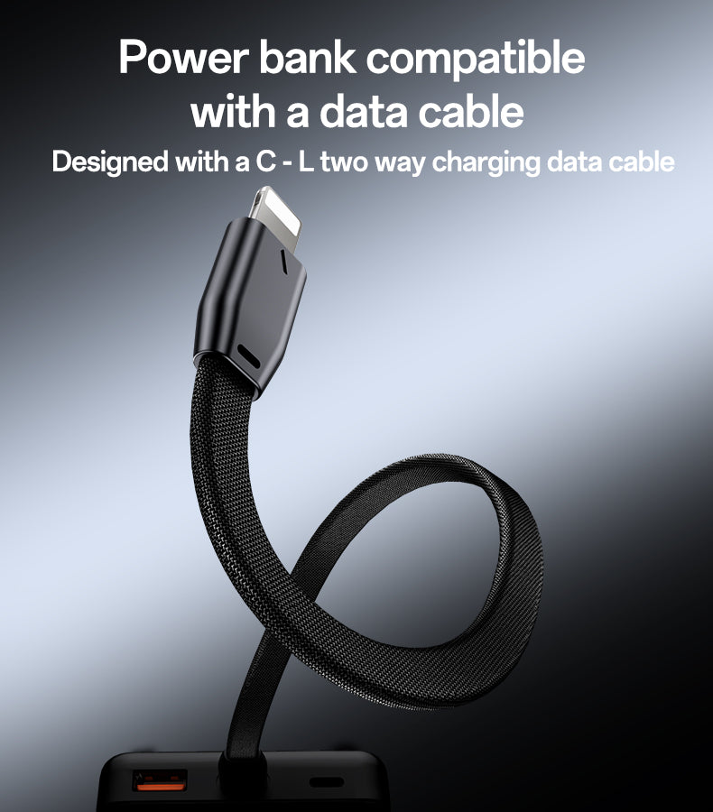 Power bank YESIDO YP75 BLACK