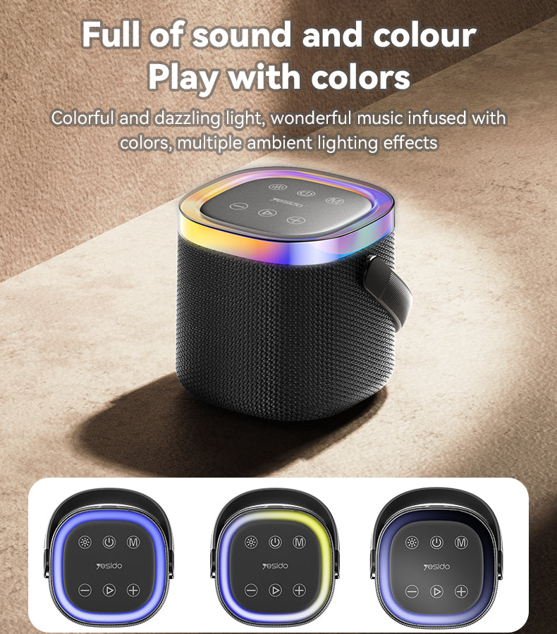 SPEAKER YESIDO YSW25 BLACK