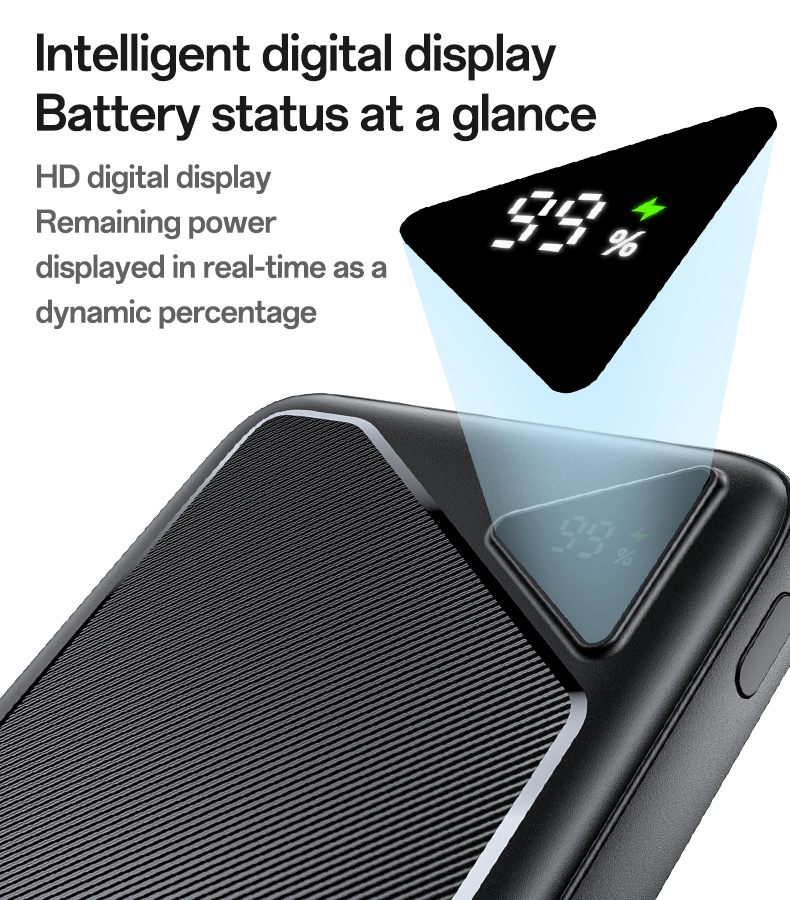 Power bank YESIDO YP81 BLACK