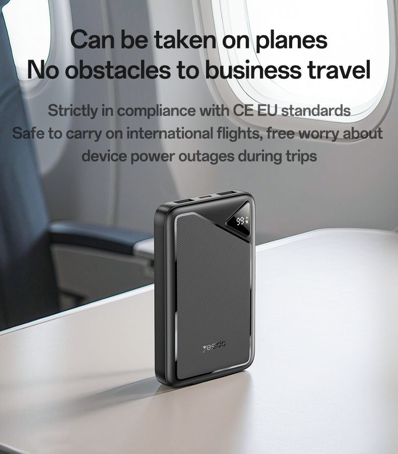 Power bank YESIDO YP81 BLACK