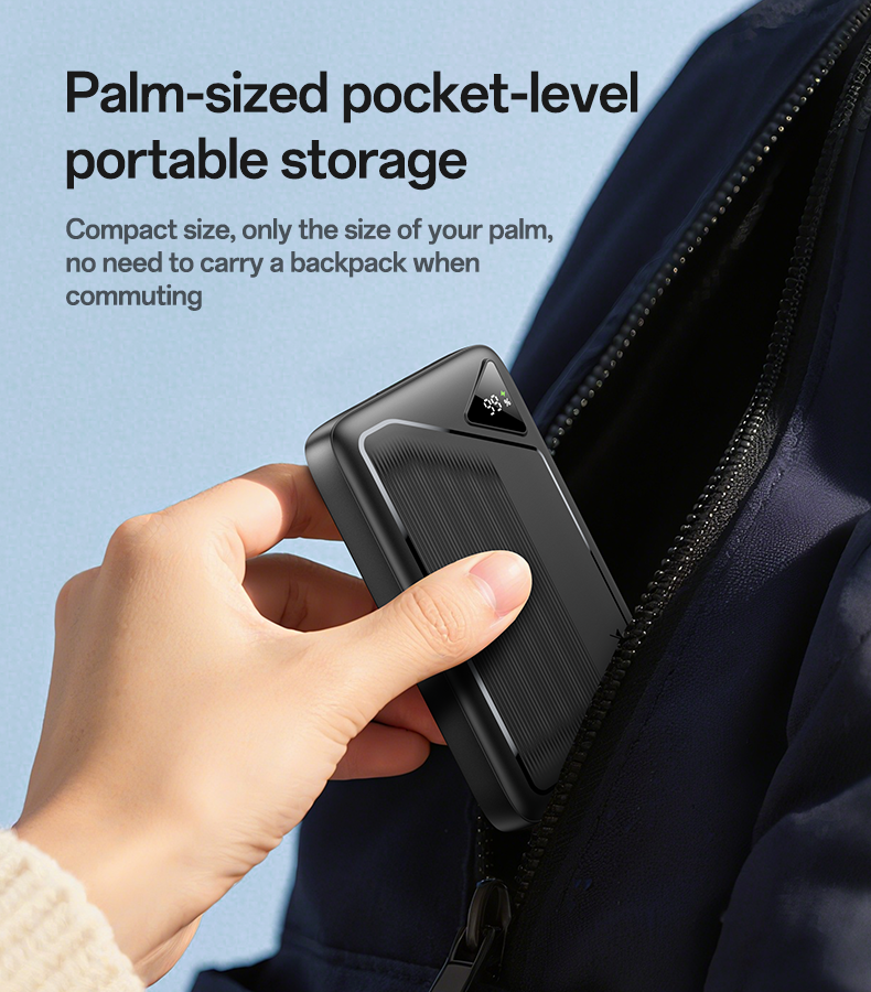 Power bank YESIDO YP85 BLACK