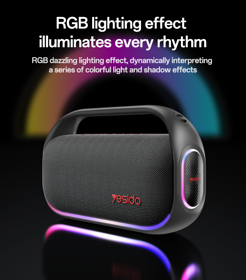 SPEAKER YESIDO YSW31 BLACK