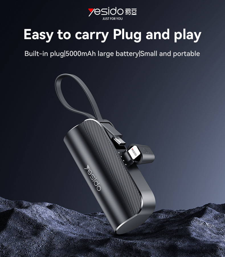 Power bank YESIDO YP68 BlACK