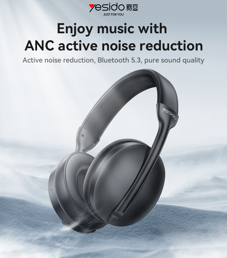 HEADSET YESIDO EP08 BLACK