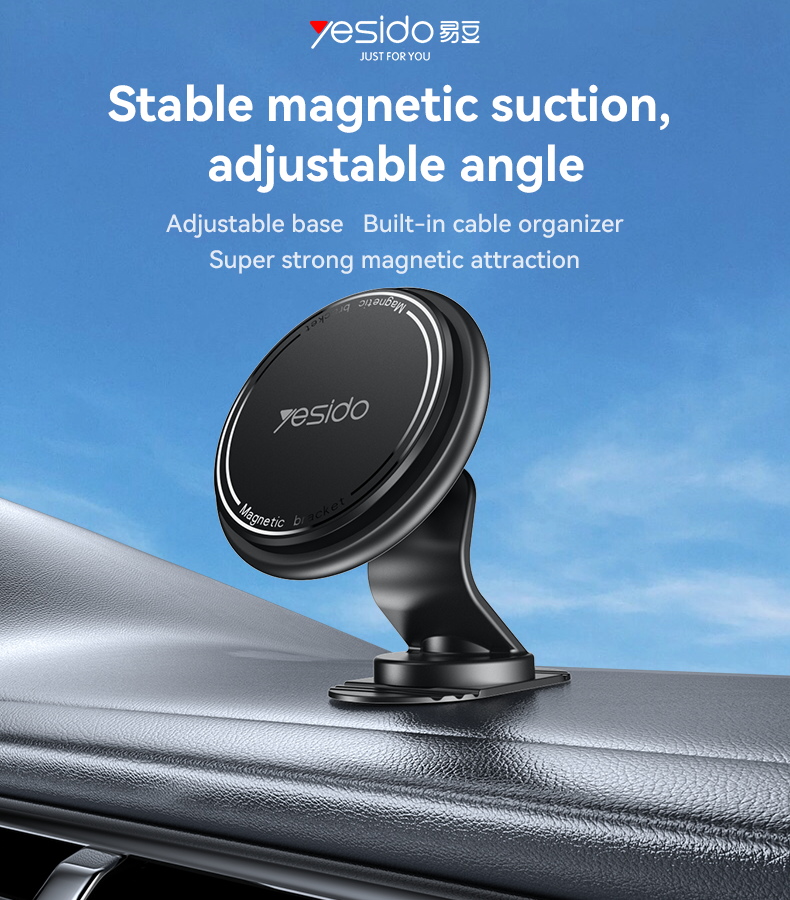 Magsafe design base 360 rotating sticky magnetic holder C220