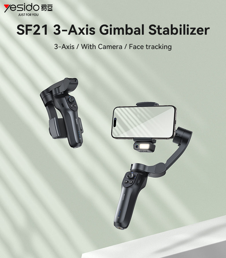 SELFIE STICK YESIDO SF21 BLACK