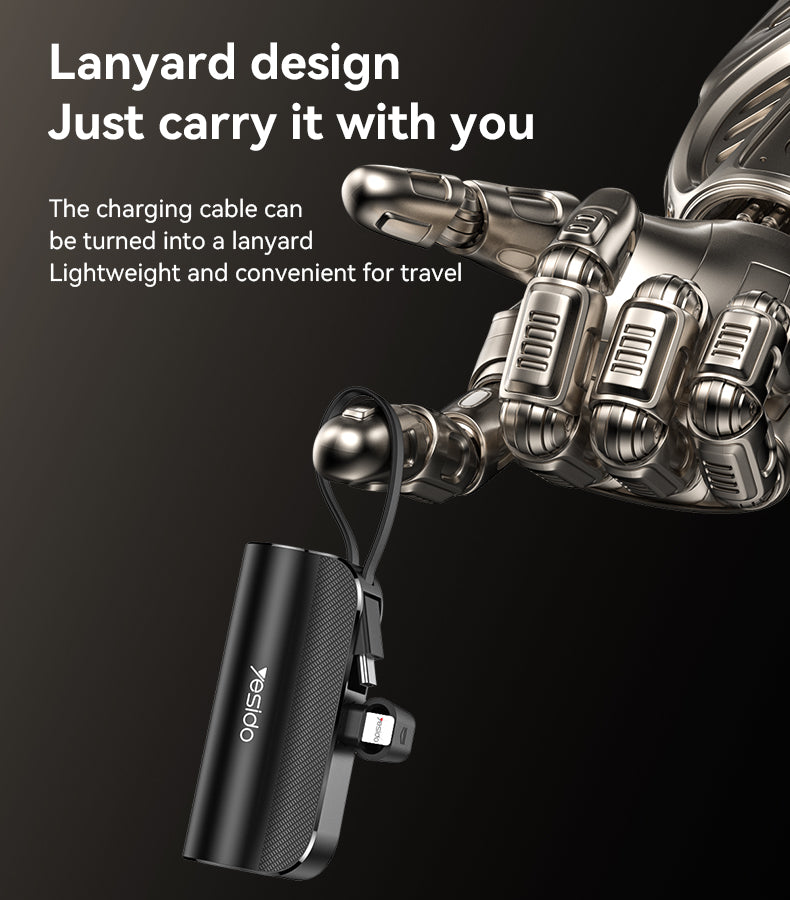 Power bank YESIDO YP68 BlACK