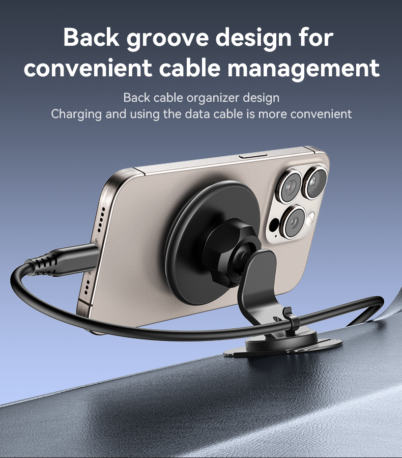 Magsafe design base 360 rotating sticky magnetic holder C220
