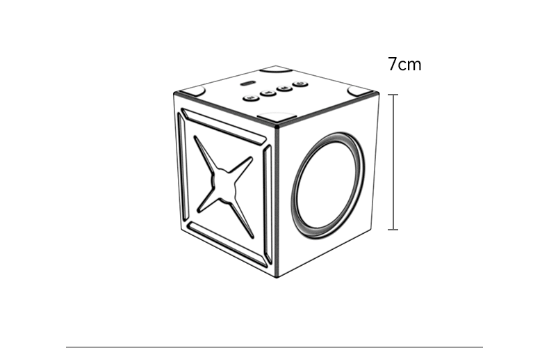 SPEAKER YESIDO YSW34 BLACK