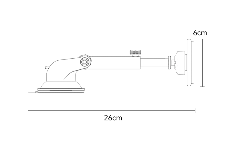Magsafe design magnetic holder C269