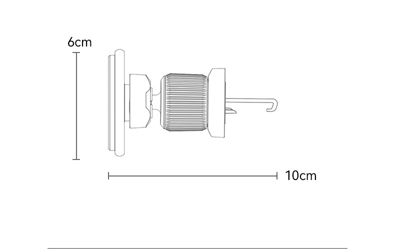 Magsafe design magnetic holder C252