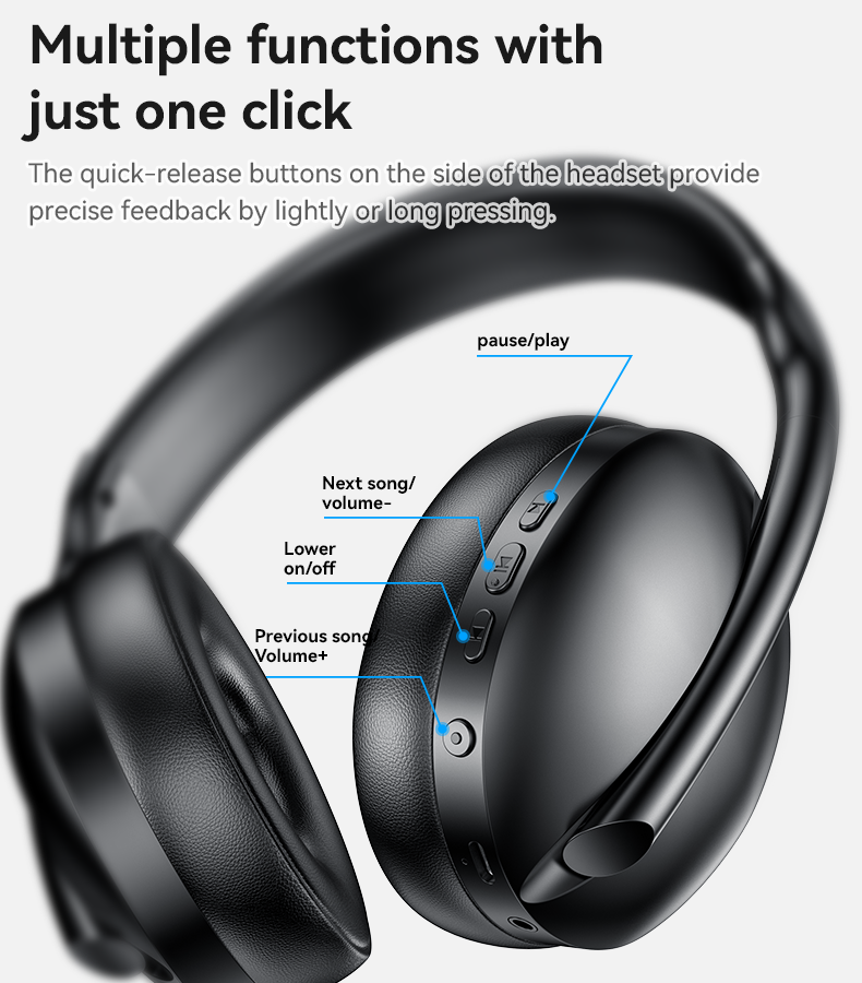 HEADSET YESIDO EP08 BLACK