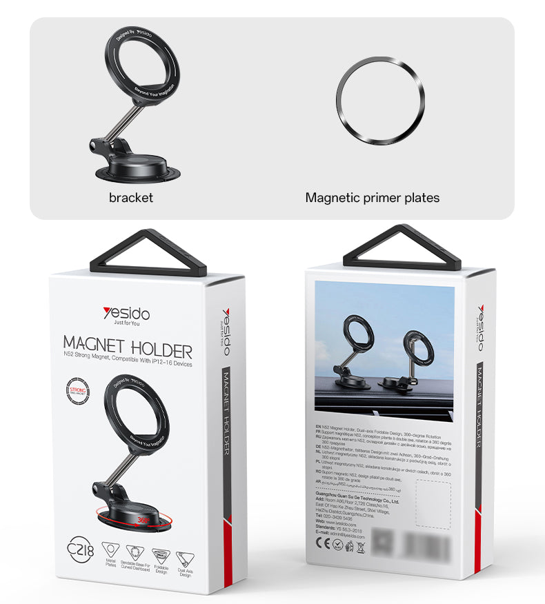 HOLDER YESIDO C218 BLACK