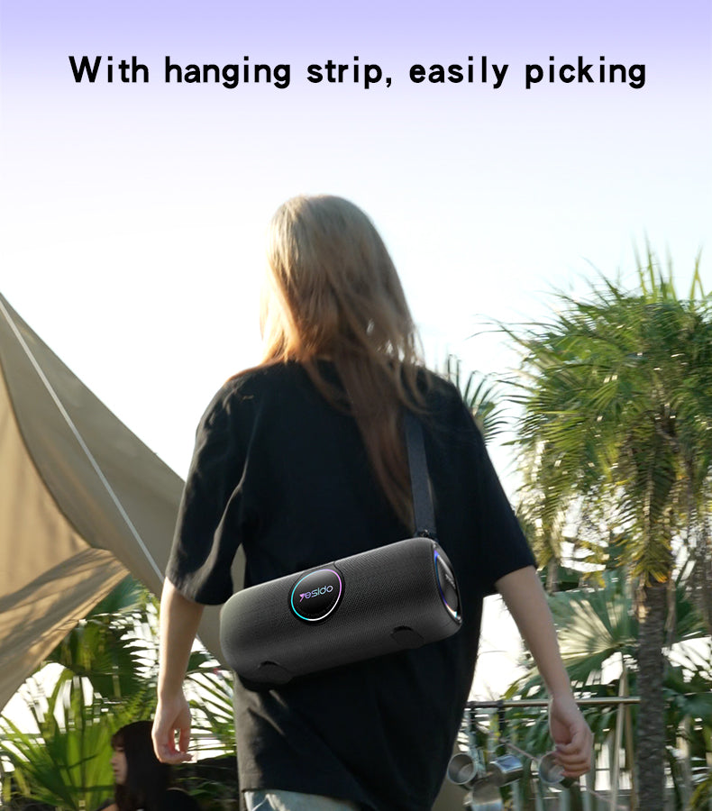 SPEAKER YESIDO YSW21 BLACK