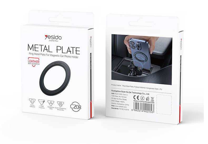 HOLDER YESIDO C208 Black