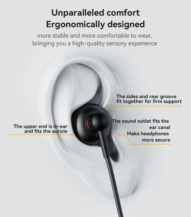 EARPHONE YESIDO YH48 Black