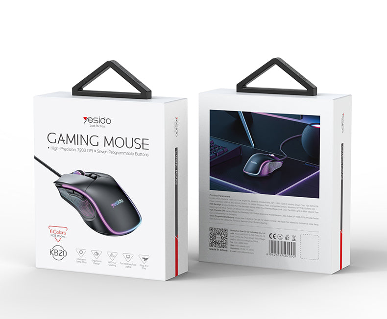 Mouse YESIDO KB20 BLACK