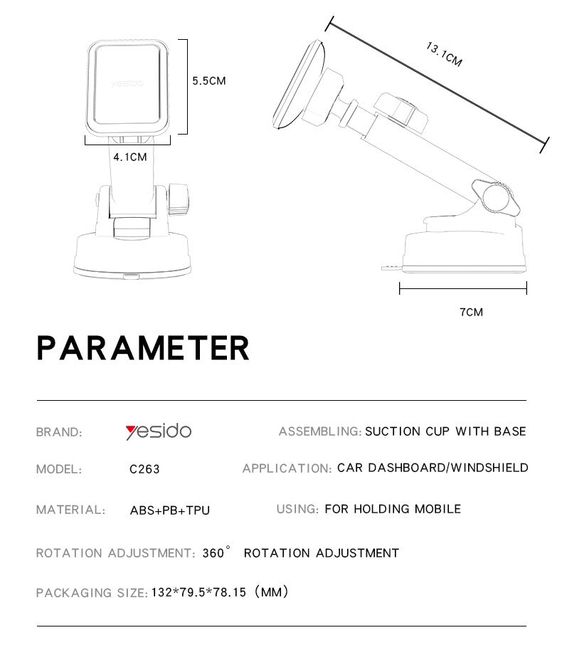 Magnetic Phone Holder C263