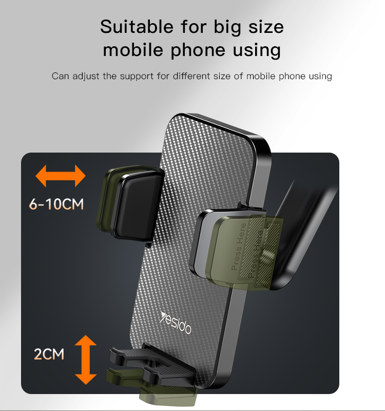 HOLDER YESIDO C173 Black