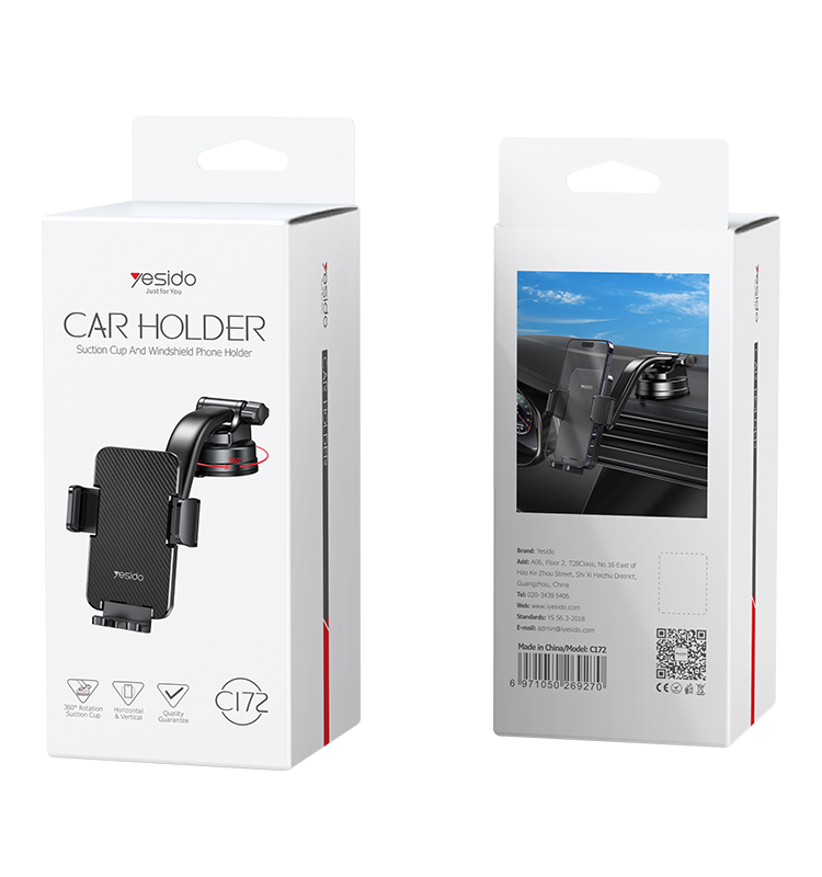 HOLDER YESIDO C172 Black