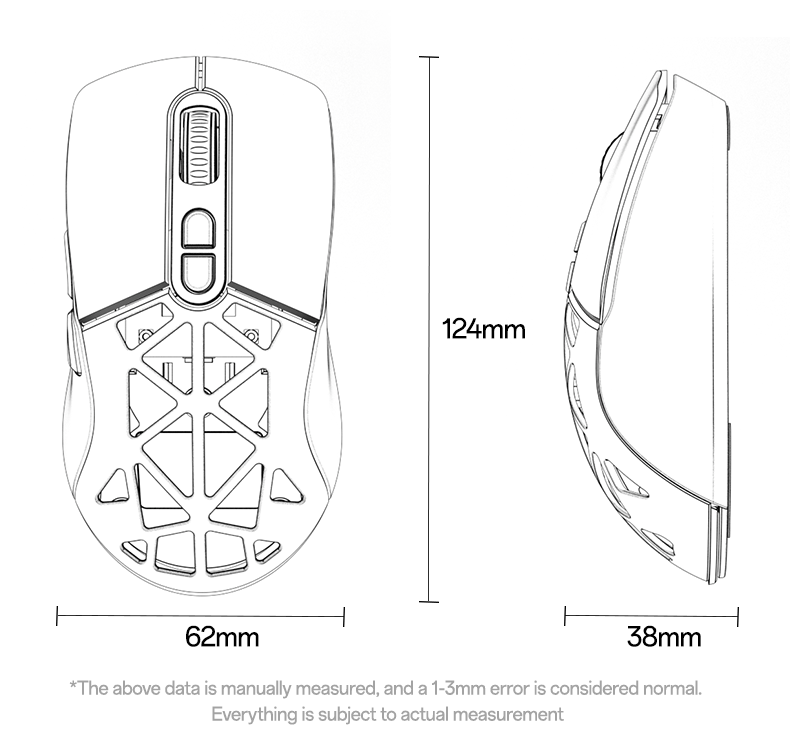 Mouse YESIDO KB46 BLACK