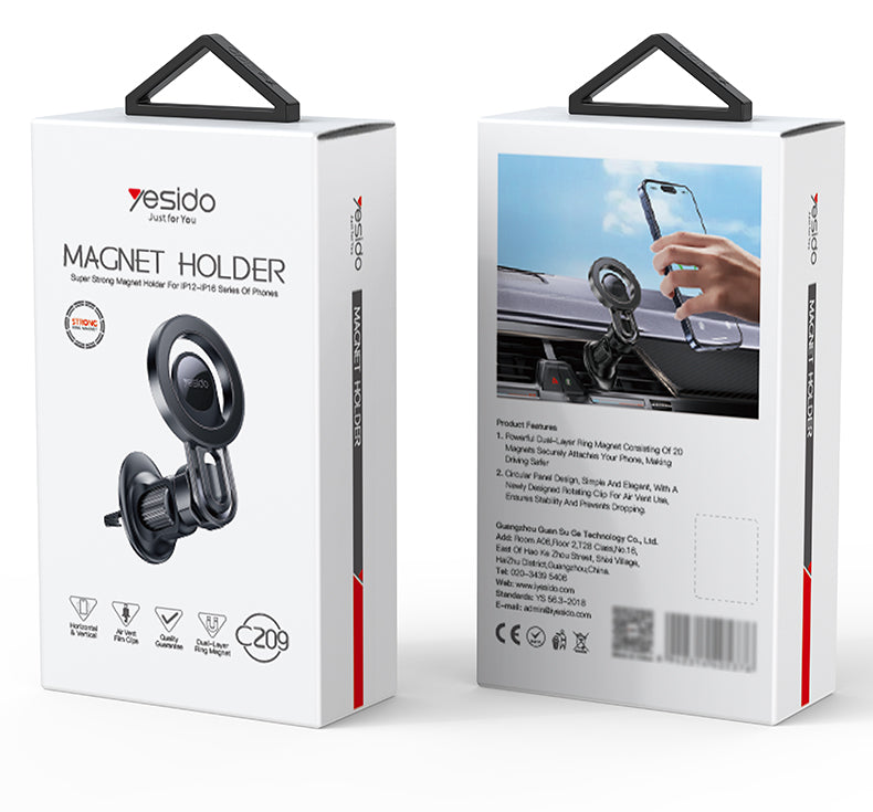 HOLDER YESIDO C209 BLACK