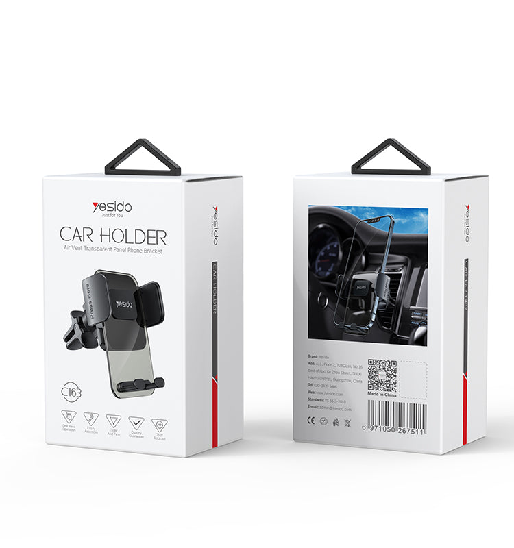 HOLDER YESIDO C163 Black