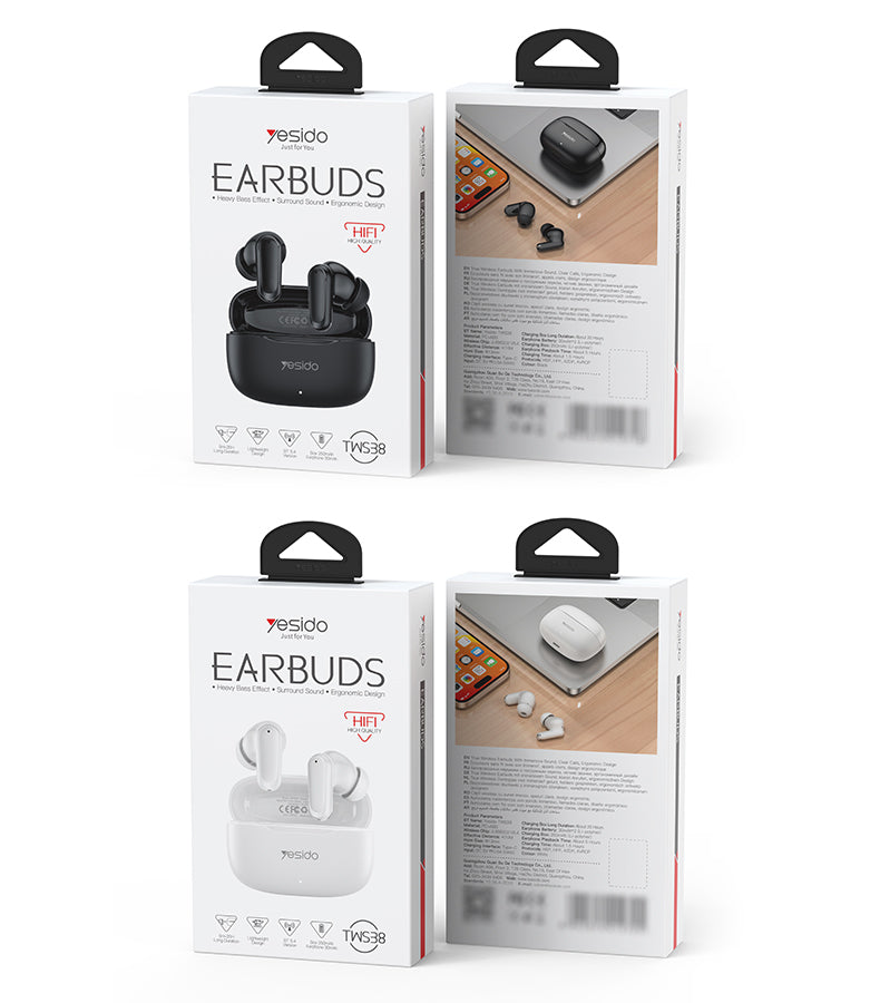 HOLDER YESIDO TWS38-black BLACK