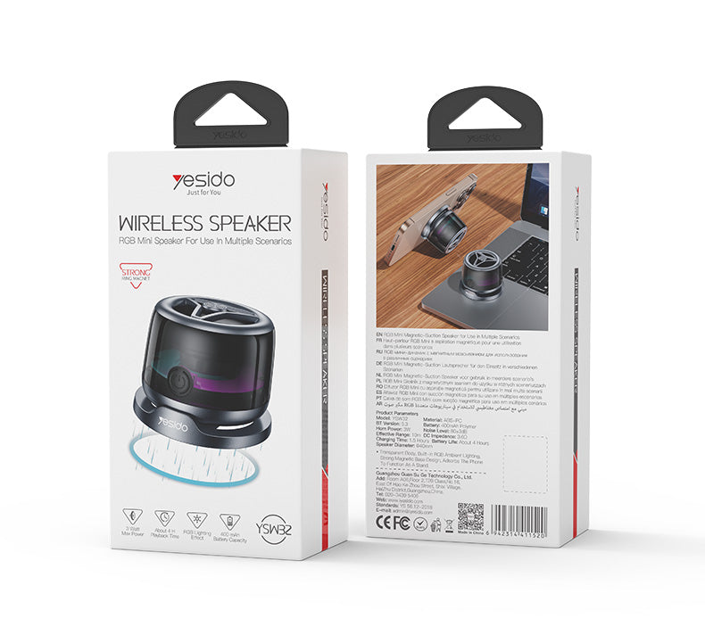 SPEAKER YESIDO YSW32 BLACK