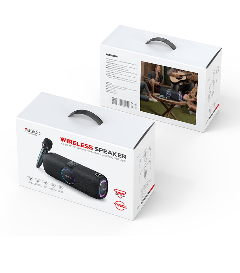 SPEAKER YESIDO YSW21 BLACK