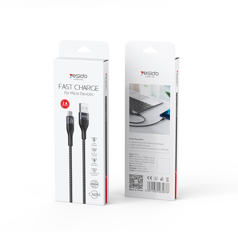 CABLE YESIDO CA121C BLACK