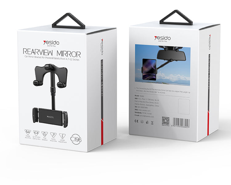 HOLDER YESIDO C196 Black