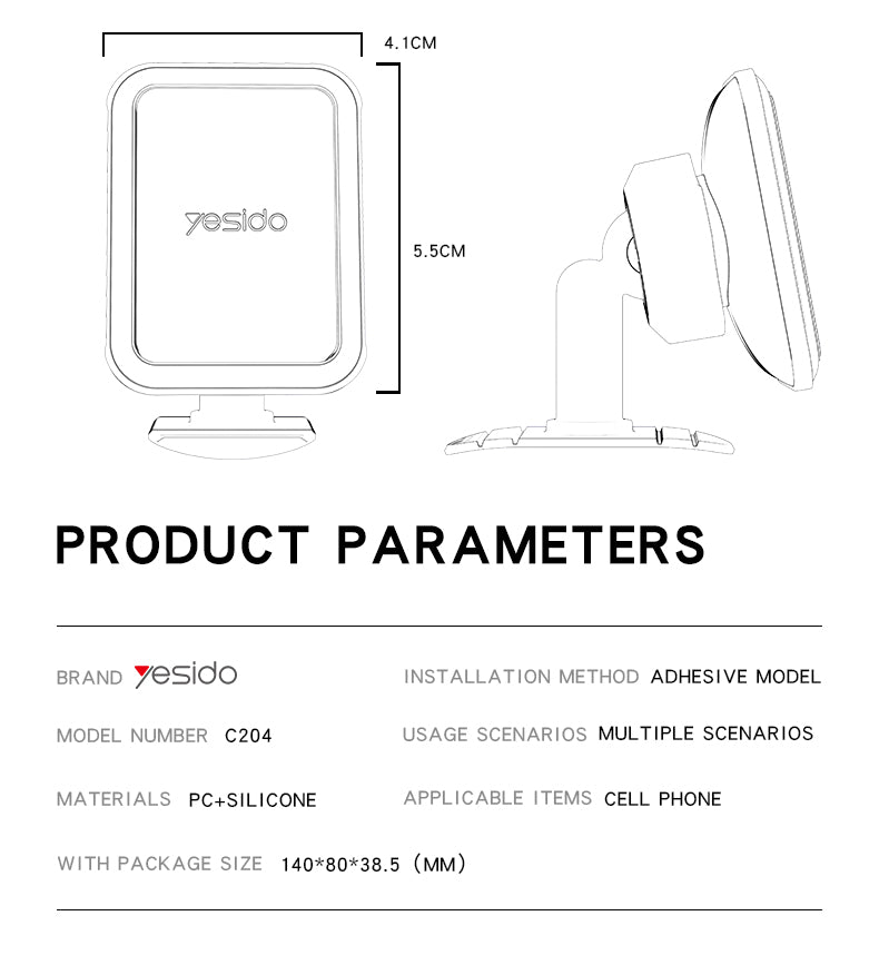 Magnetic Phone Holder C204