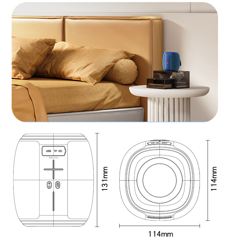 SPEAKER YESIDO YSW14 BLUE