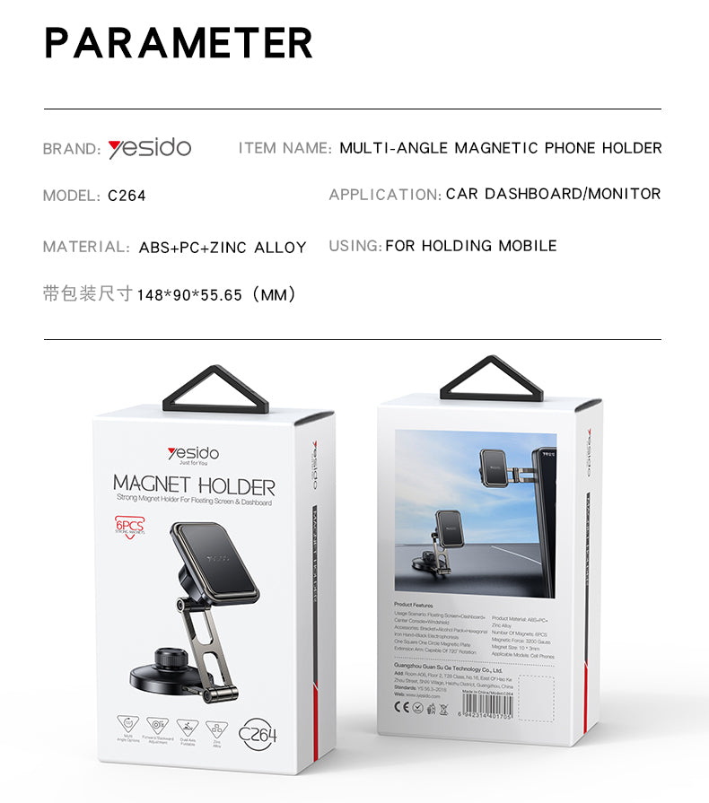 Folding Magnetic Phone Holder C264