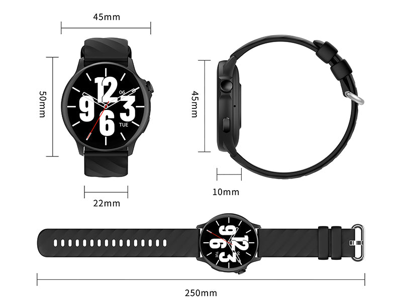 Sports Watch YESIDO IO29 BLACK