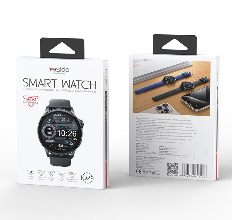 Sports Watch YESIDO IO29 BLACK