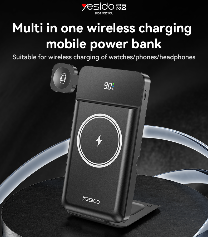 Power bank YESIDO YP69 BLACK