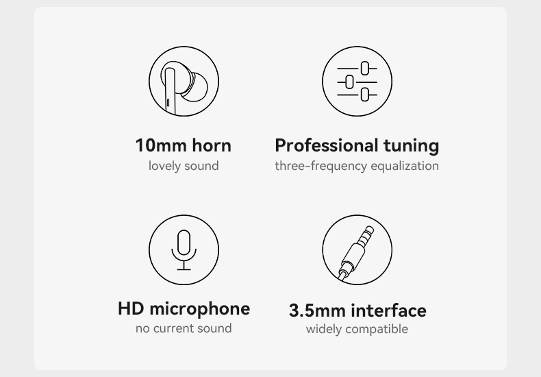 EARPHONE YESIDO YH46 White